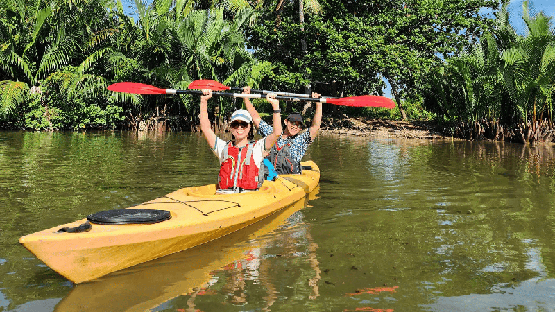 Chèo Sup/Kayak dễ dàng dọc theo sông Cọ (3)